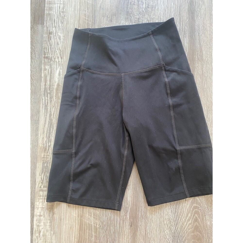 Girlfriend Collective Biker Shorts Black Like New